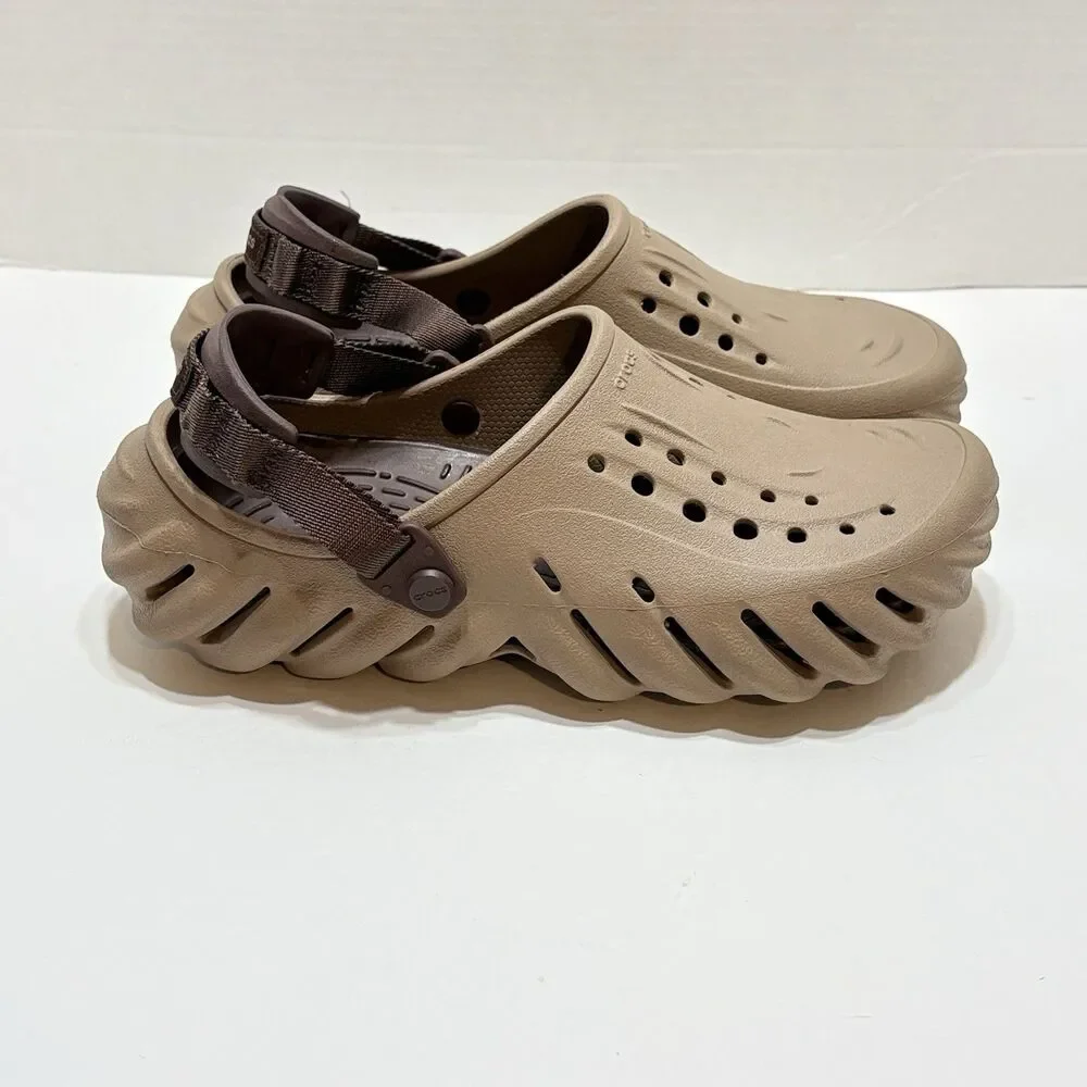 Crocs Echo Clog Truffle Men Unisex Slip On Casual Sandal M/9 W11